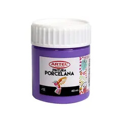 ARTEL - Pintura Porcelana 40ml - Púrpura