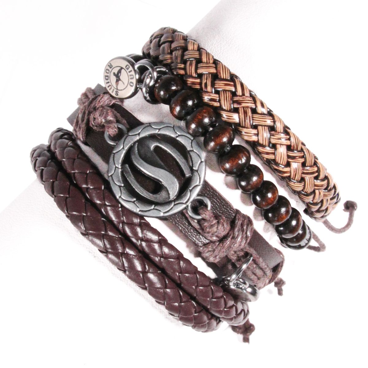 GINO RODINIS - SET BRAZALETE HOMBRE GINO RODINIS  B432