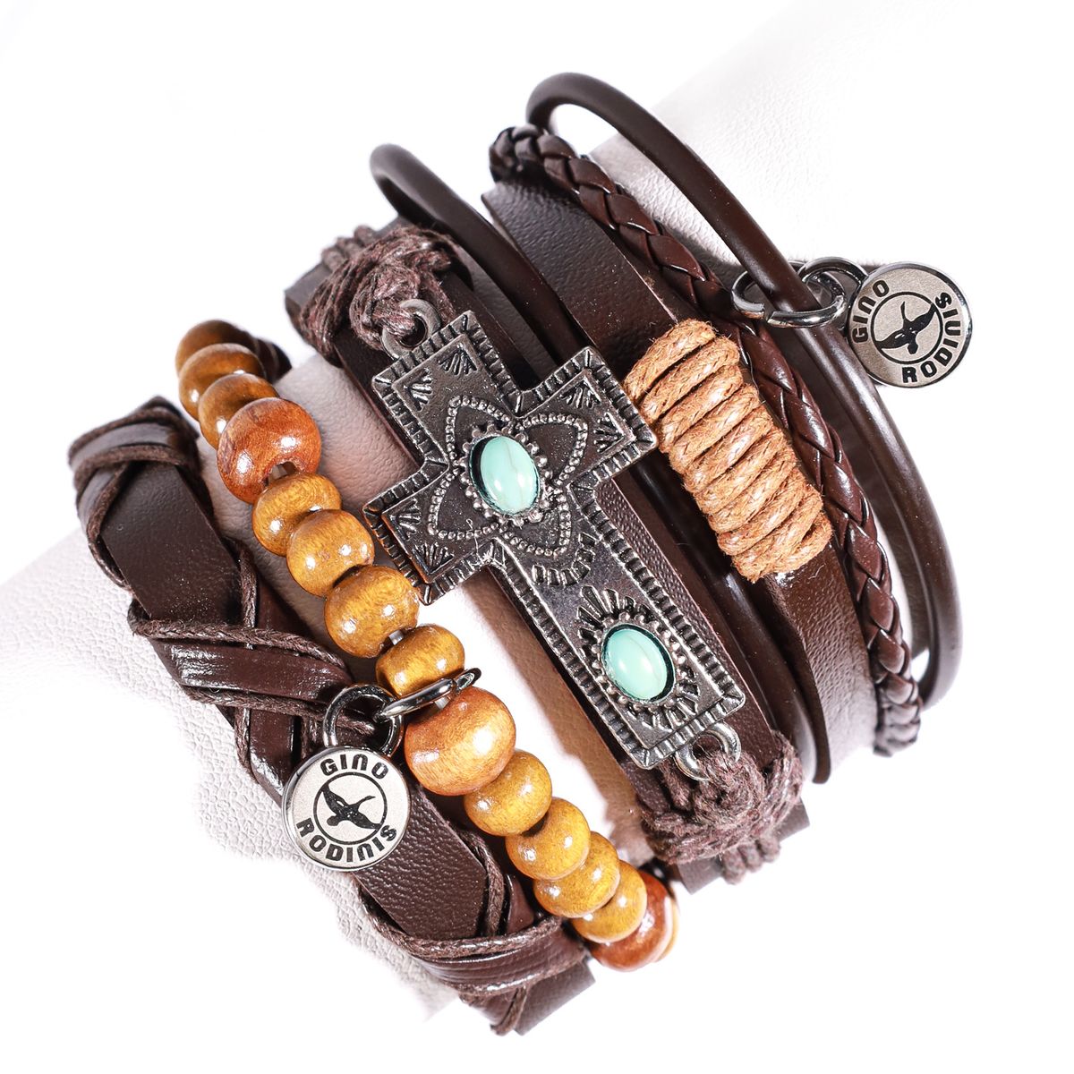 GINO RODINIS - SET BRAZALETE HOMBRE GINO RODINIS B423