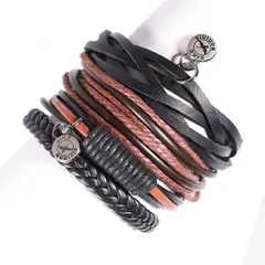 GINO RODINIS - SET BRAZALETE HOMBRE B451