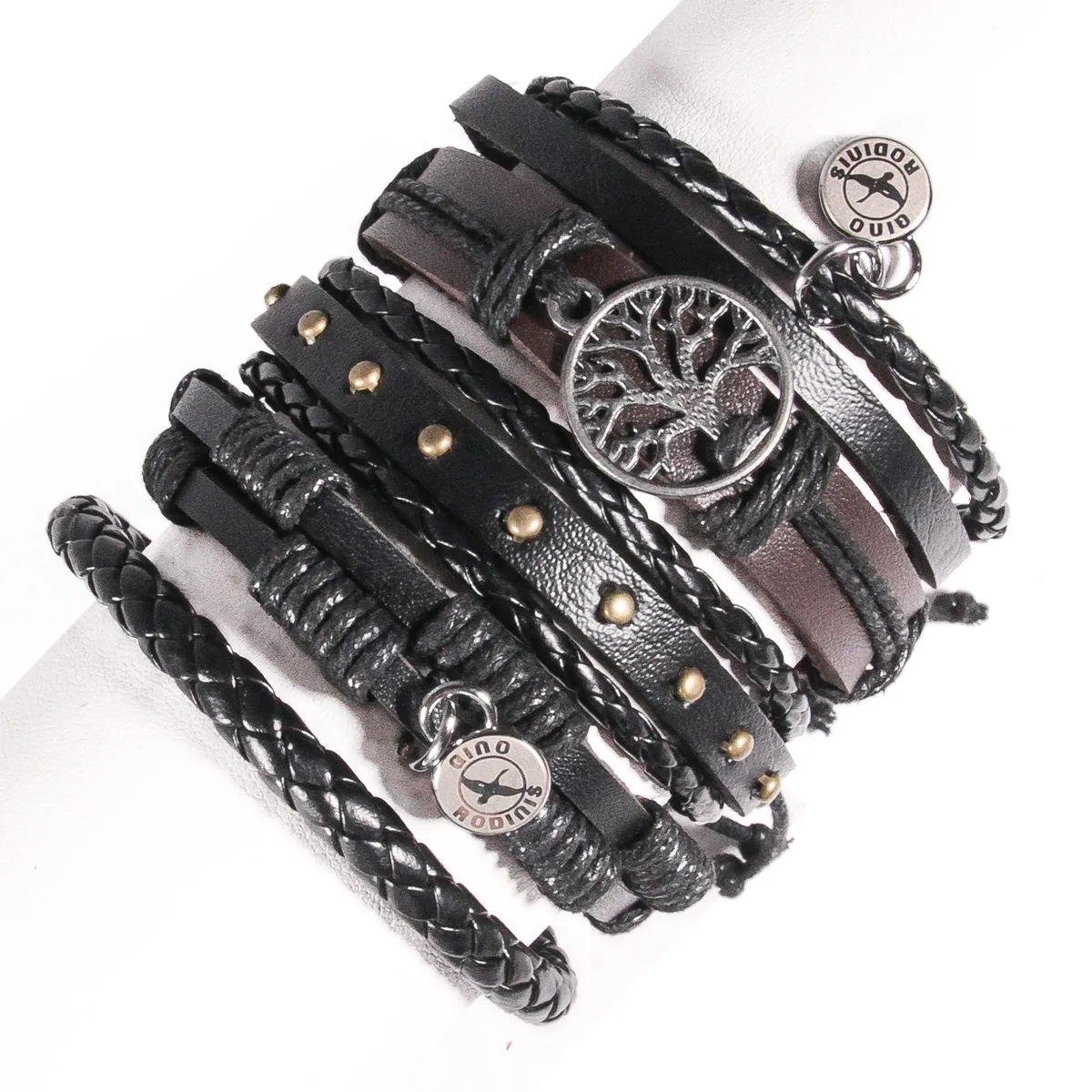 GINO RODINIS - SET BRAZALETE HOMBRE GINO RODINIS  B439