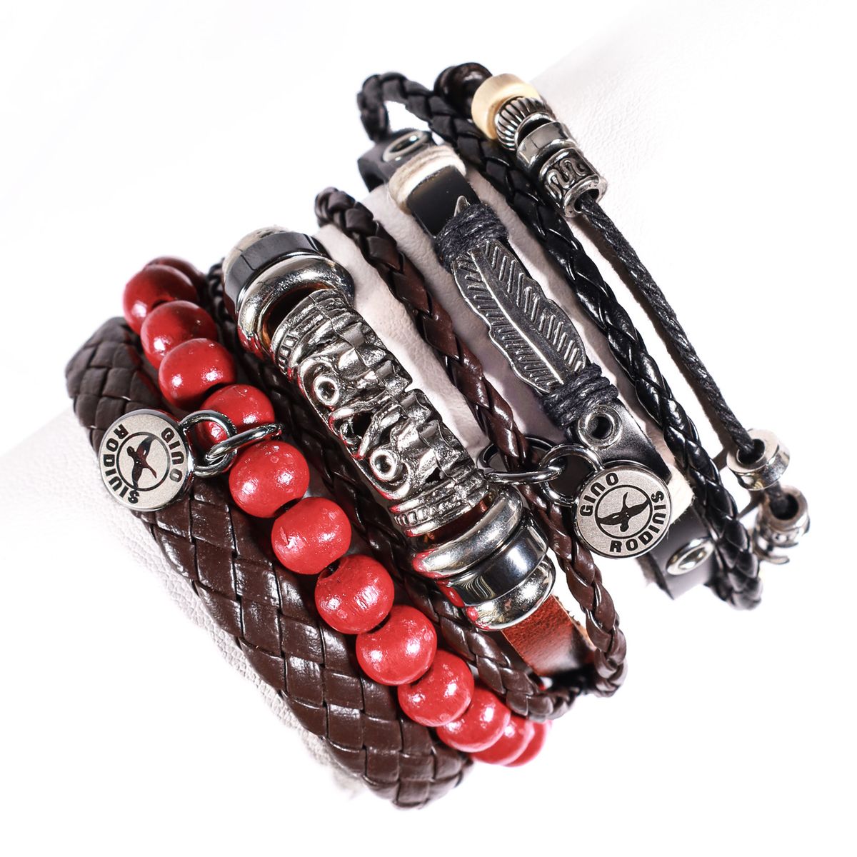 GINO RODINIS - SET BRAZALETE HOMBRE GINO RODINIS  B424