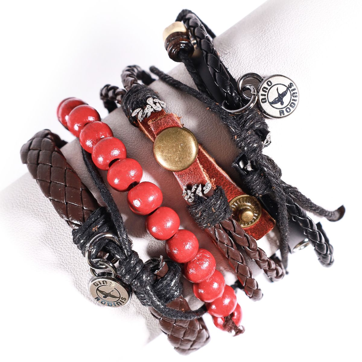 GINO RODINIS - SET BRAZALETE HOMBRE GINO RODINIS  B424
