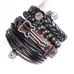 GINO RODINIS - SET BRAZALETE HOMBRE B436