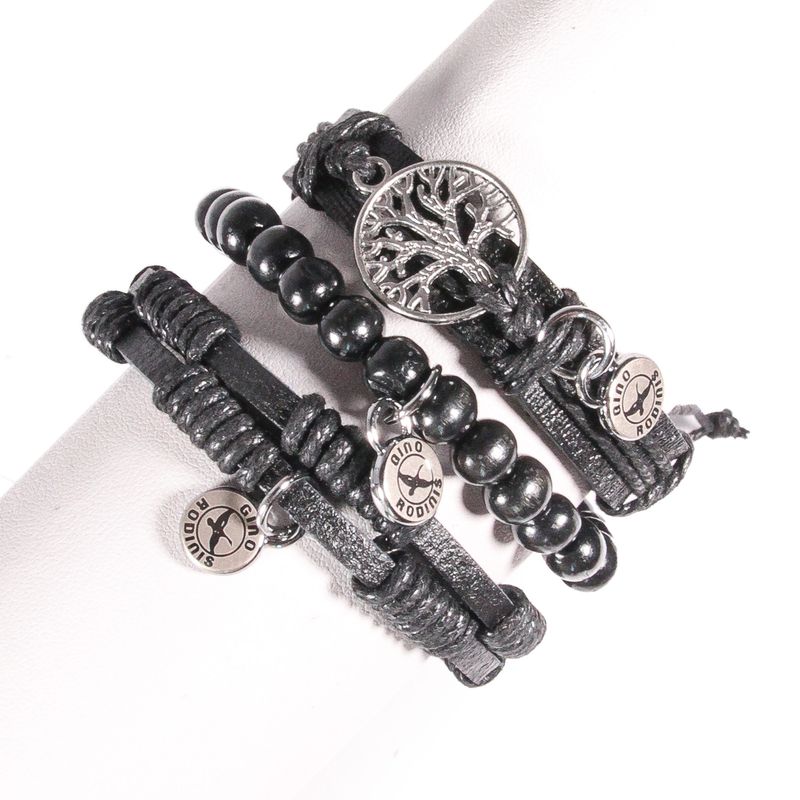 GINO RODINIS - SET BRAZALETE HOMBRE GINO RODINIS  B440