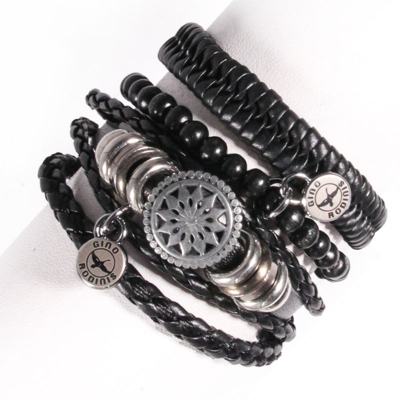 GINO RODINIS - SET BRAZALETE HOMBRE GINO RODINIS  B433