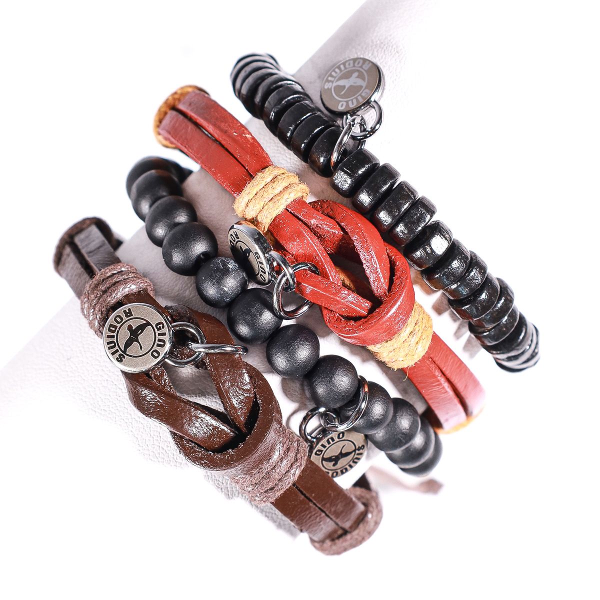 GINO RODINIS - SET BRAZALETE HOMBRE GINO RODINIS  B441
