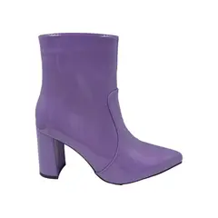HERIEL - Botín Violeta Taco Mujer.