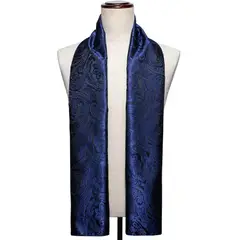 SN SONEC - Bufanda seda hombre 160x50 cms Diferentes diseños