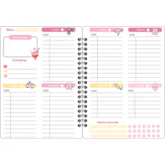 GENERICO - Planner Matrona Rojo