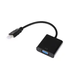 GENERICO - Adaptador Conversor Hdmi Vga Full Hd 1080p Laptop Tablet Pc