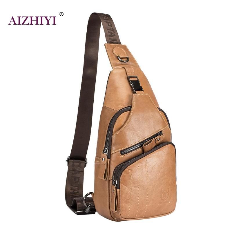 TIOZONEY - Bolso de PU para hombre