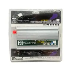 GENERICO - Inversor De Voltaje 24vdc110vac 1200w