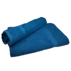 DORAL - Juego de 2 Toallas 100% Algodón Azul Silver - SC