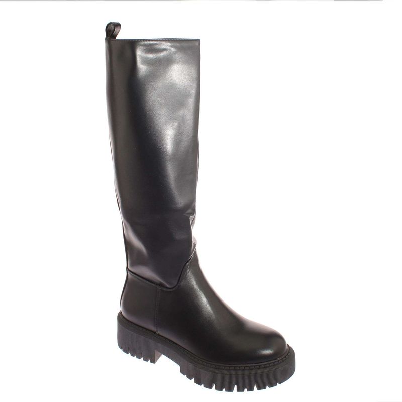 SOLLU - Bota Mujer Vía Franca Color Negro