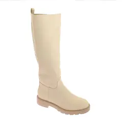 SOLLU - Bota Mujer Vía Franca Color Beige