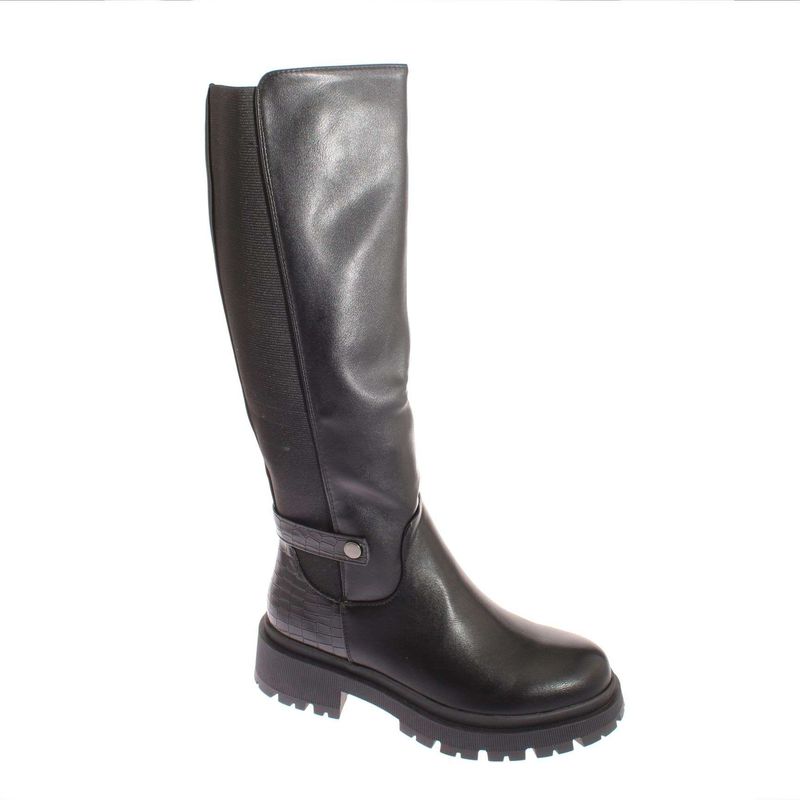 SOLLU - Bota Mujer Vía Franca Color Negro