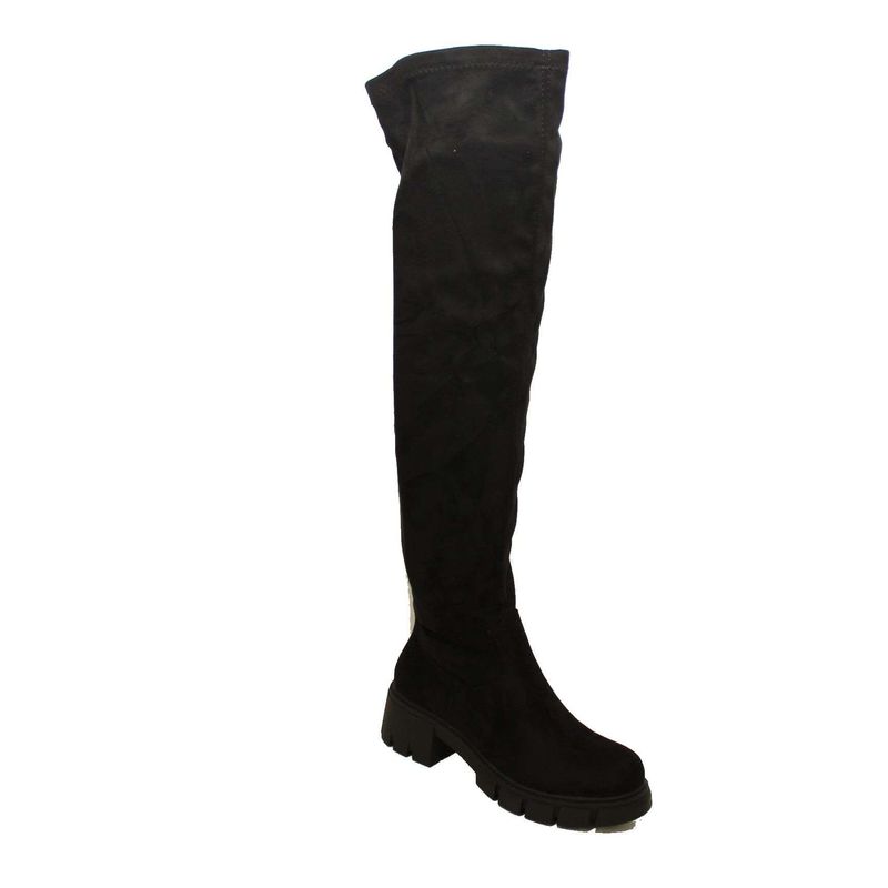 SOLLU - Bota Mujer Vía Franca Color Negro