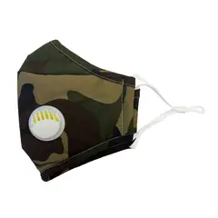 STEELPRO - Mascarilla Camuflada-Antismog Valvula