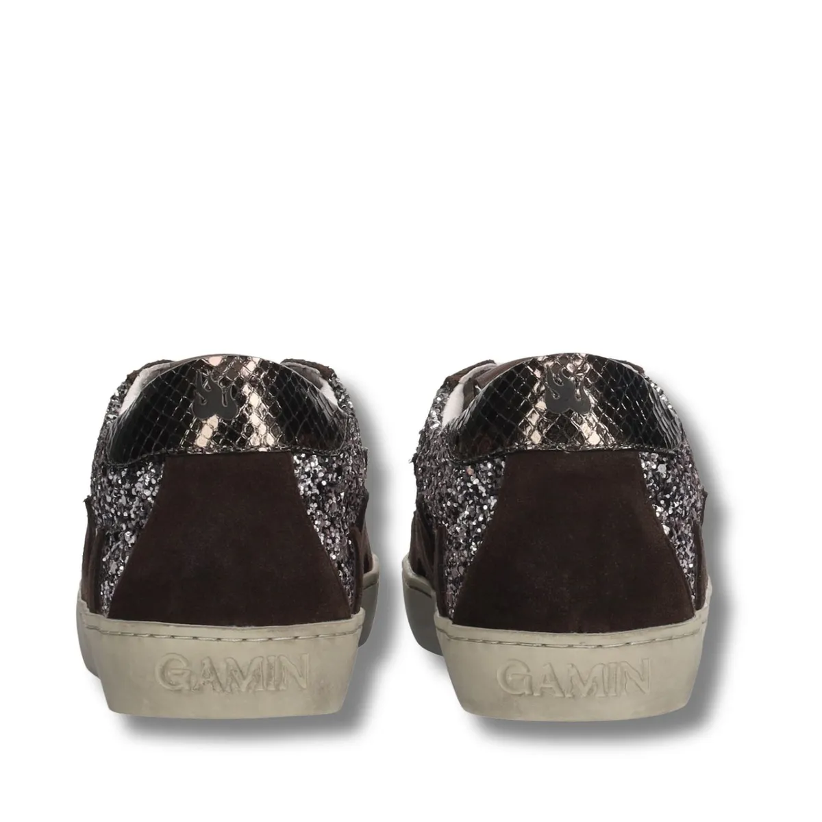 GAMIN - Zapatillas Dopamine Café Brillos