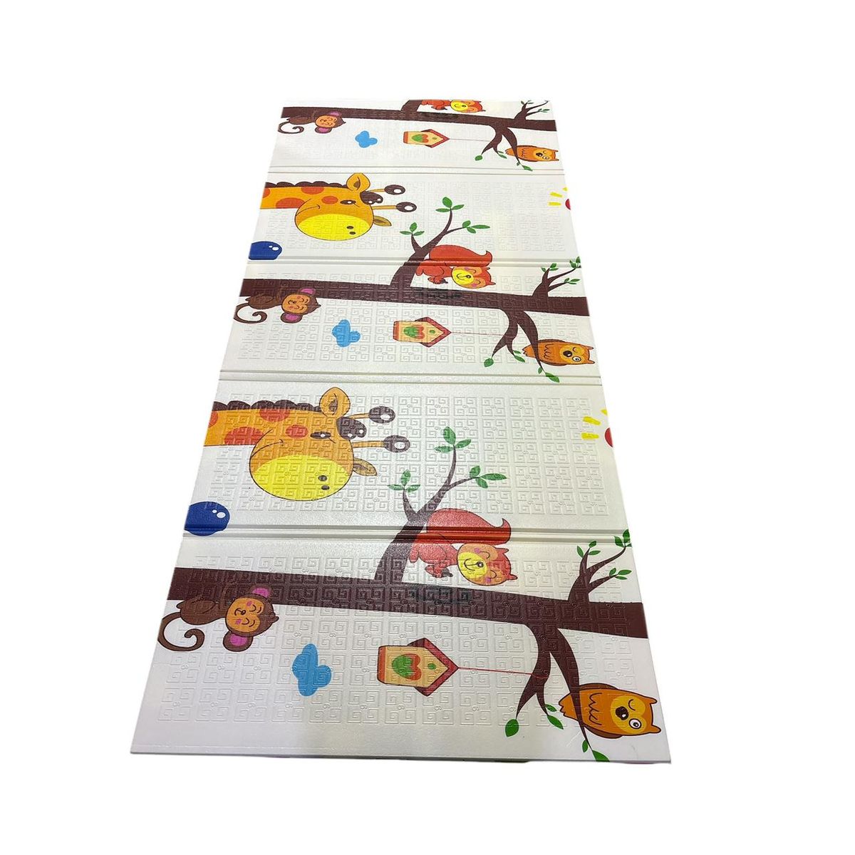 GENERICO - Alfombra Antigolpes Niño Bebe Con Bolso 180x200x1cm