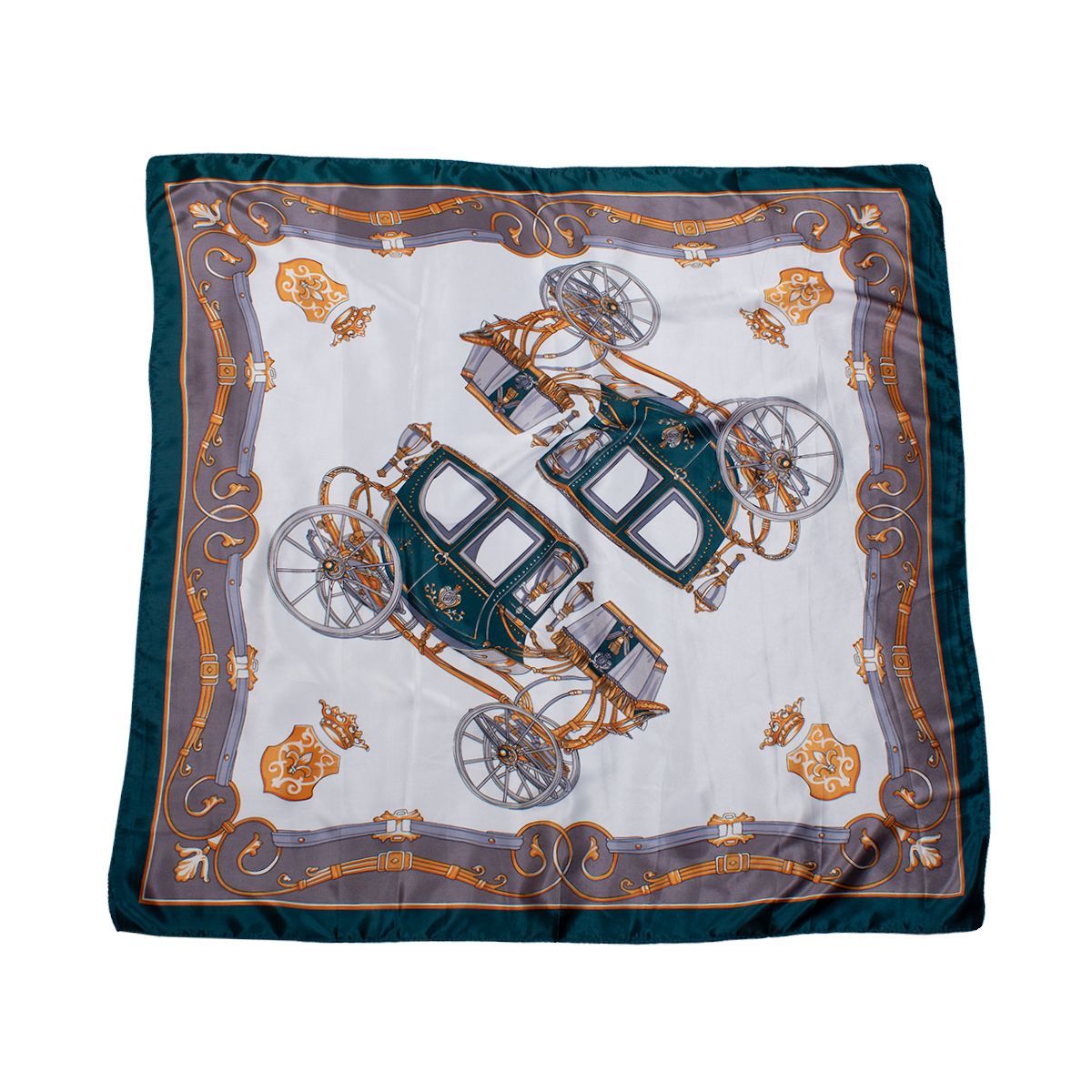 BIJOUTERIA LB20 SPA - Pañuelo 90X90 cm Tipo Seda diseño 30 - Multicolor