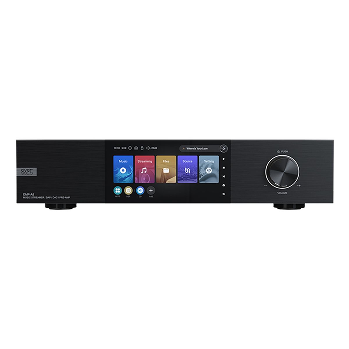 EVERSOLO - EVERSOLO DMP-A8  Pre-amp - Streamer -DAC - Server de Alta Resolucion