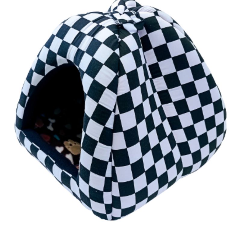 GENERICO - CAMA CASA IGLÚ PARA MASCOTAS CHIHUAHUA  B Y N.