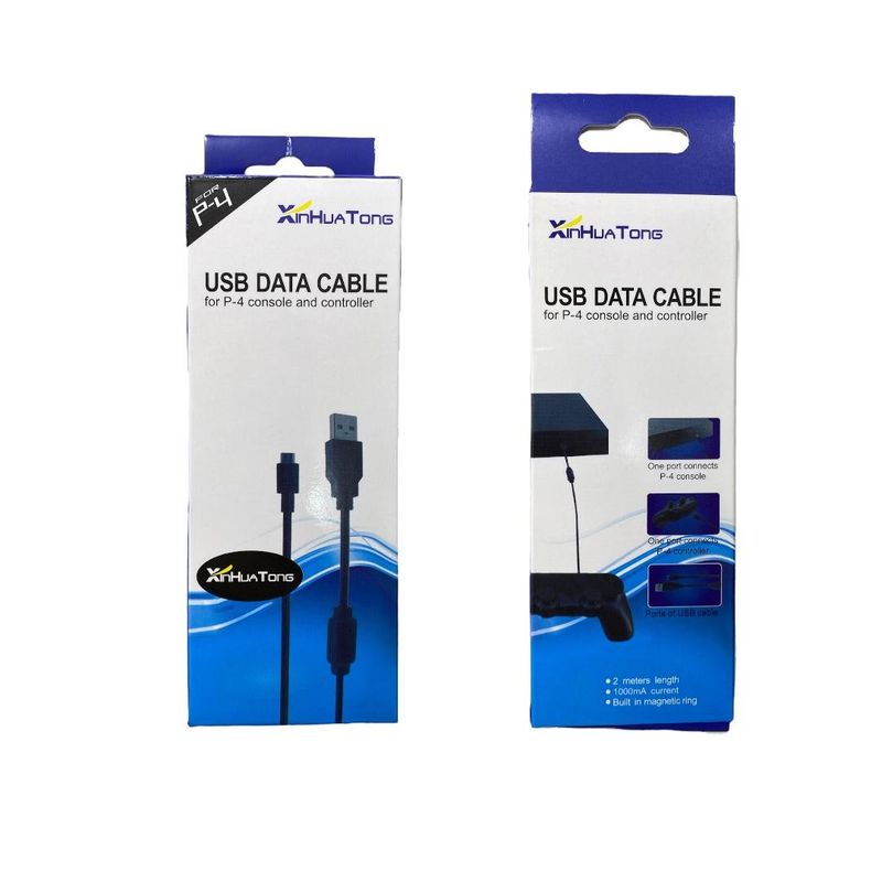 GENERICO - Cable De Carga Y Datos Para Control De Ps4 Carga Mando PlayStation 4