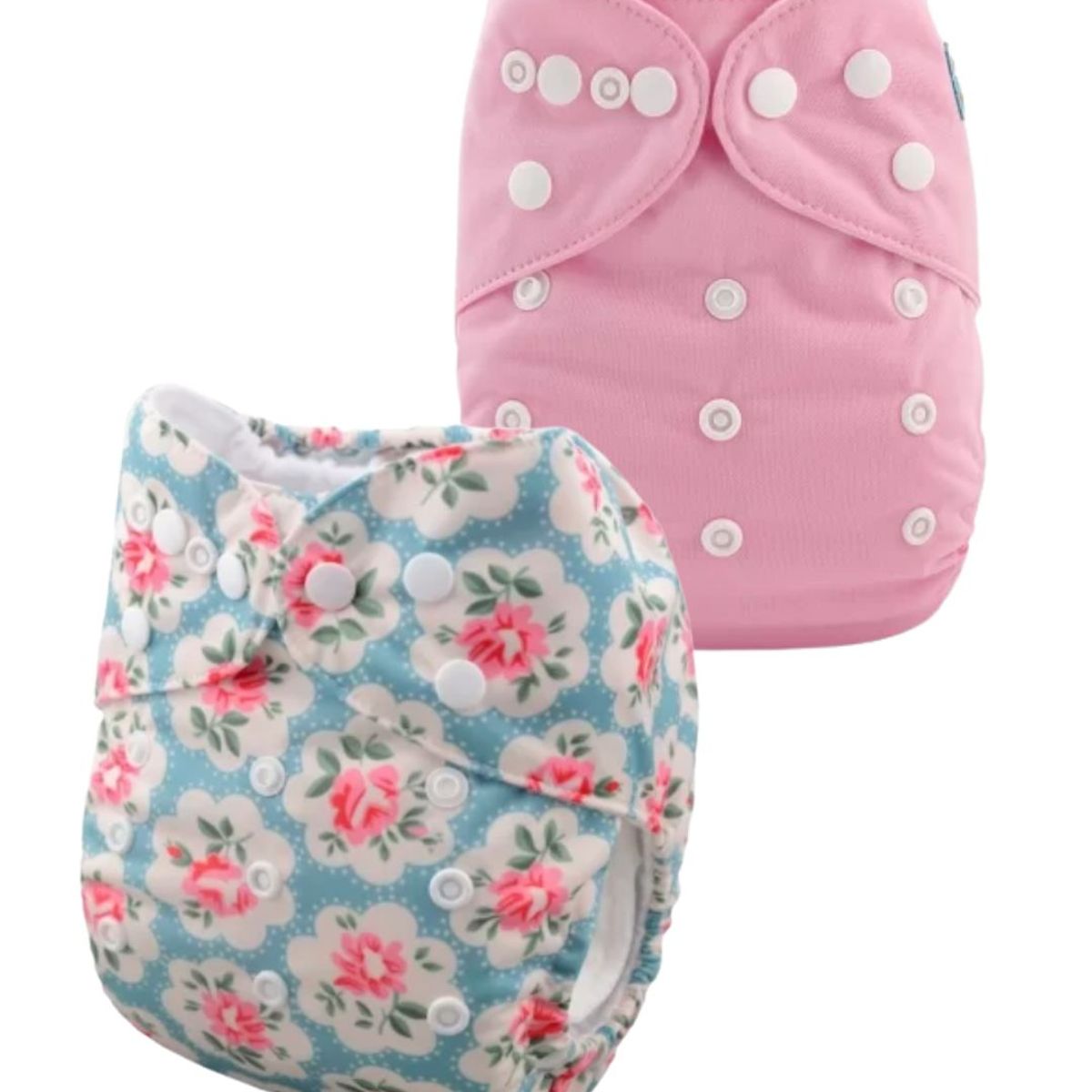 ALVABABY - Pañales Ecológicos Reutilizables de Tela (Pack 2 unidades)