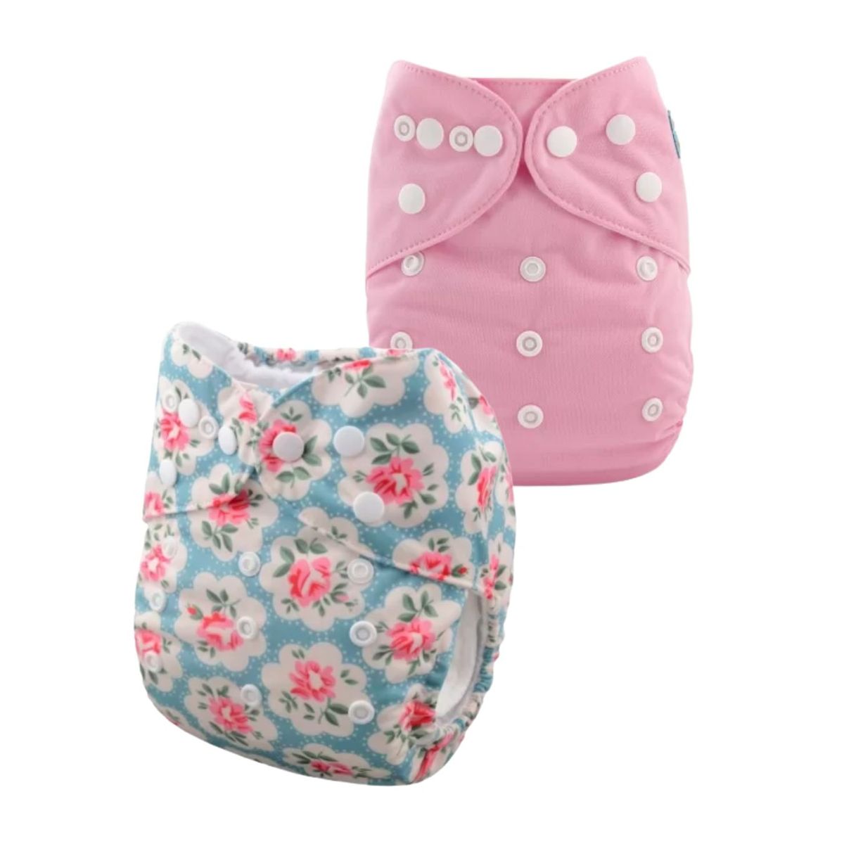 ALVABABY - Pañales Ecológicos Reutilizables de Tela (Pack 2 unidades)