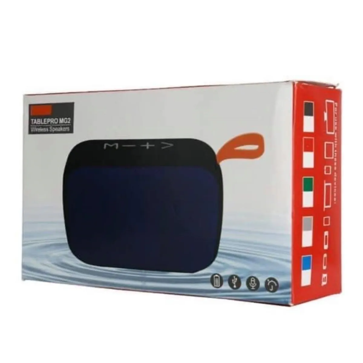 GENERICO - Parlante bluetooth mg2 de bolsillo