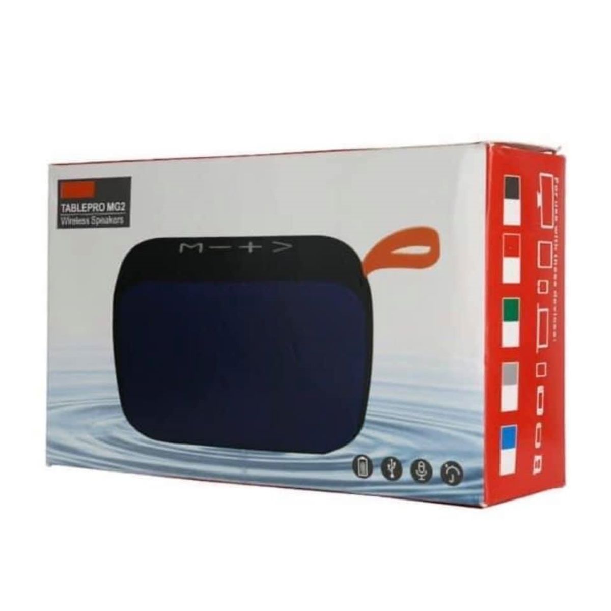 GENERICO - Parlante bluetooth mg2 de bolsillo