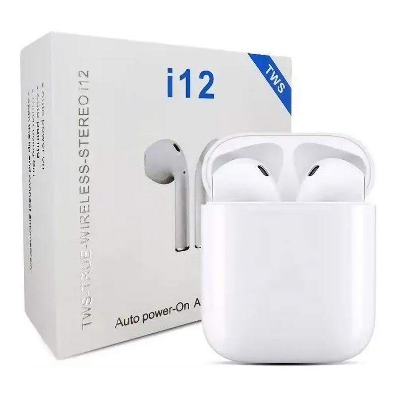 GENERICO - Audifonos inalambricos i12 bluetooth manos libres