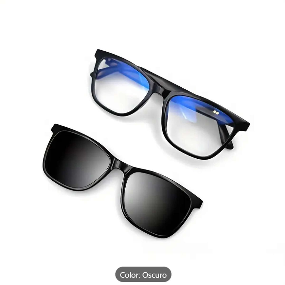 DECORACION CREATIVA - Lentes Inteligentes Bluetooth Smart con opcional polarizado G05Black