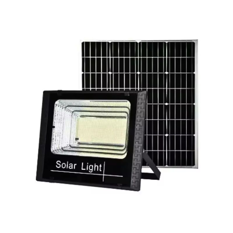 IRM - Foco Reflector Exterior Recarga Solar 50w Ahorra Energia