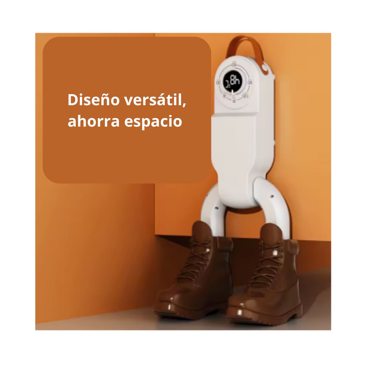 GENERICO - Secador Calentador Zapatos Deshumidifica Esteriliza Olor.