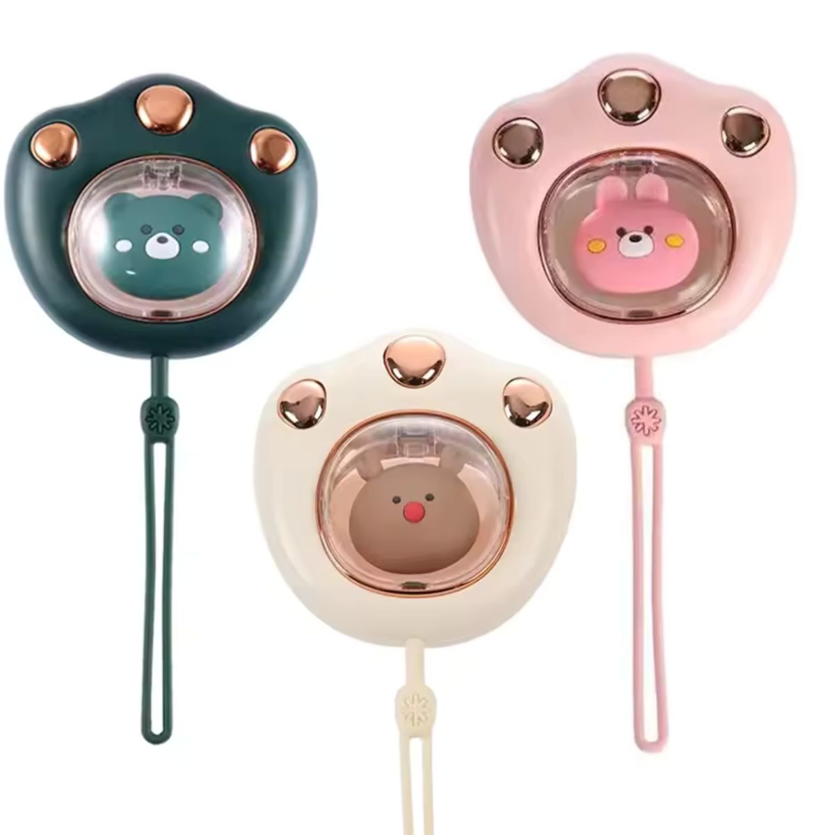 GENERICO - Calentador USB Recargable Forma Patita.