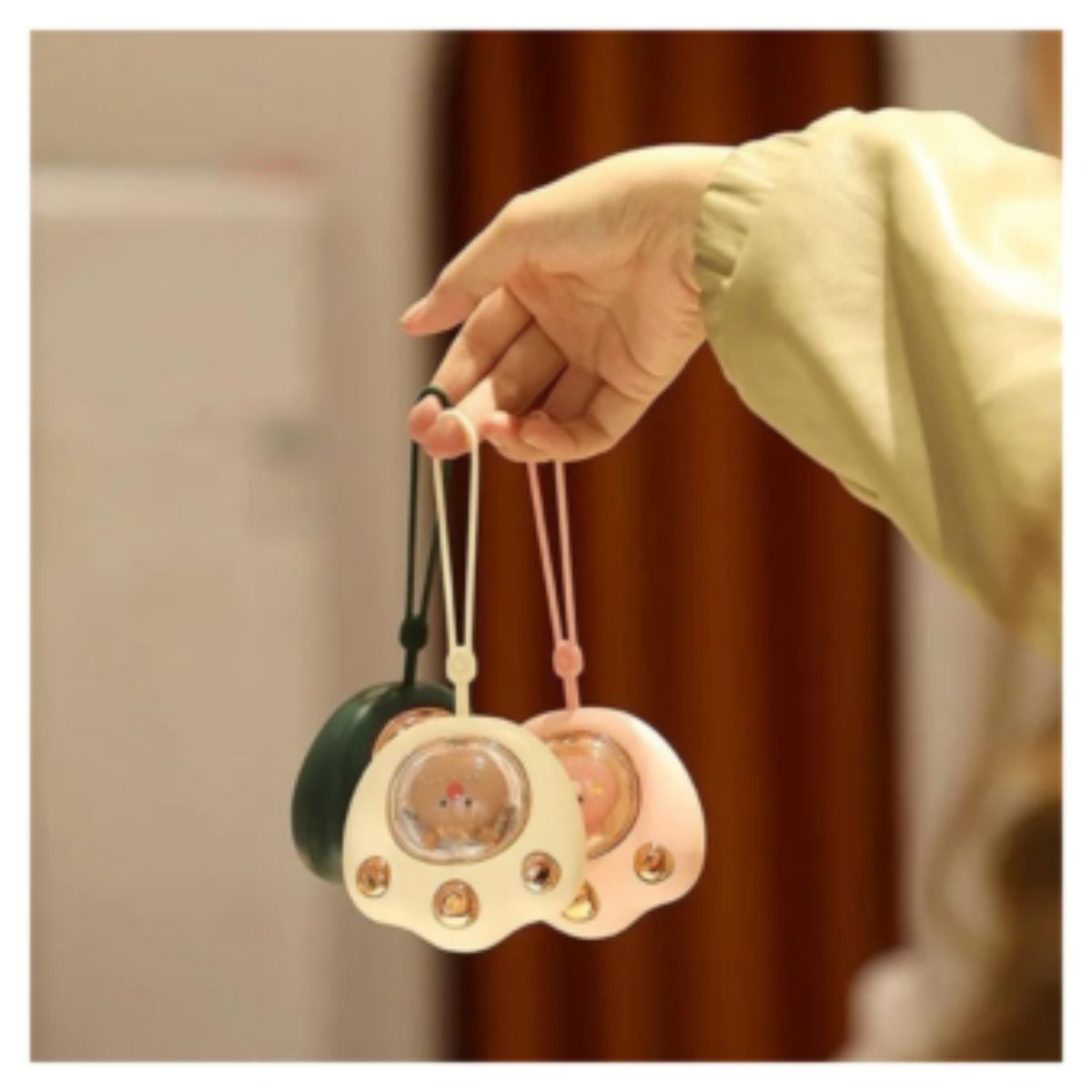 GENERICO - Calentador USB Recargable Forma Patita.