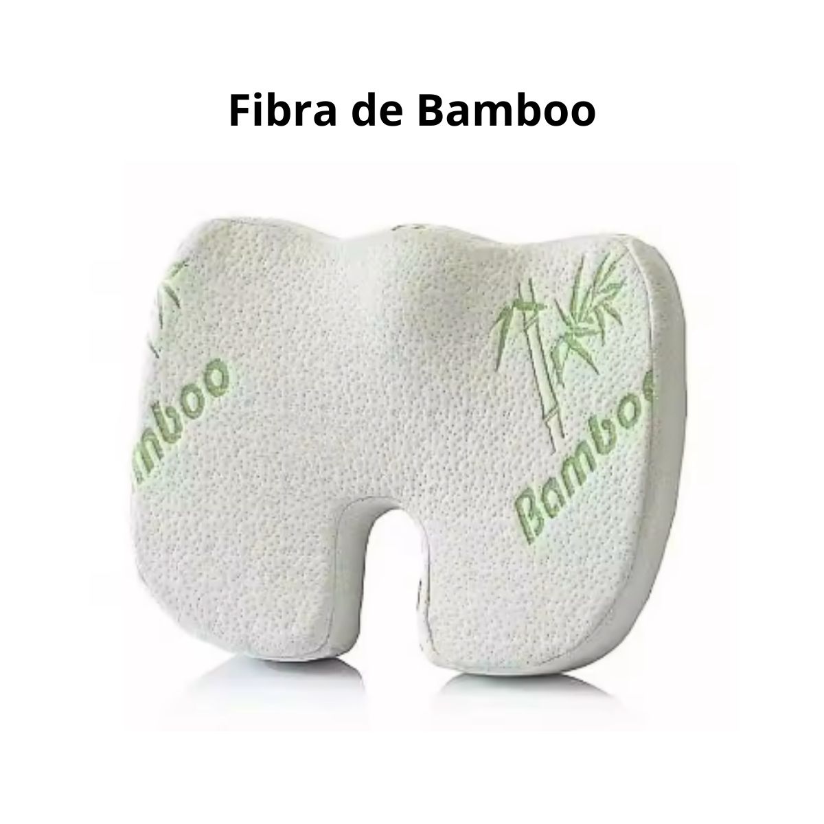 GENERICO - Cojin Ergonomico Ortopedico Soporte Columna Bamboo