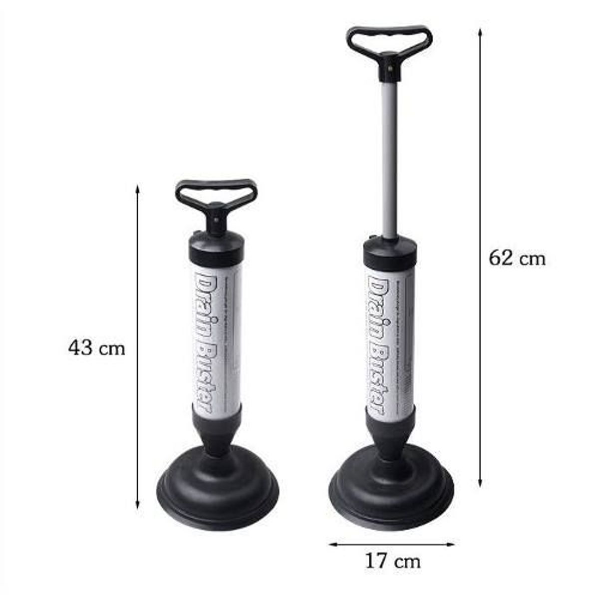 MOVI - Sopapo Destapador De Presion Tubería Cañería Cocina Baño