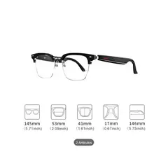 DECORACION CREATIVA - Lentes Inteligentes Bluetooth Smart con Traductor Senbono