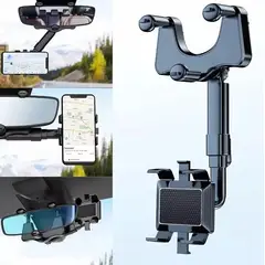 MOVI - Base Para Telefono Portacelulares Auto360° Ajuste Retráctil