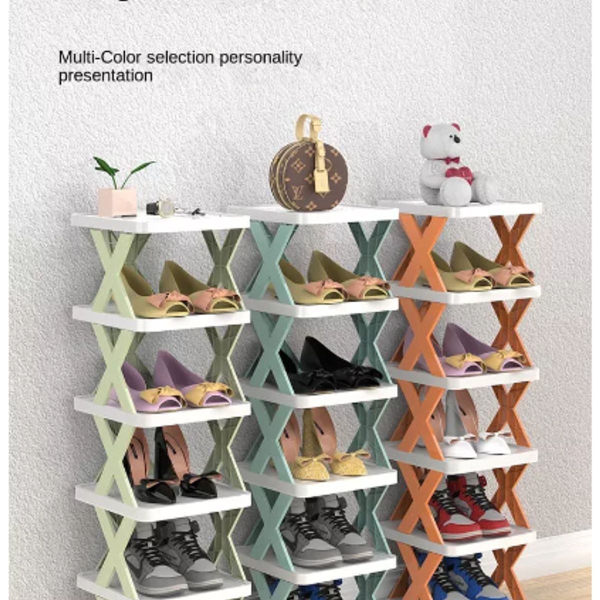 GENERICO - Organizador De Zapatos Plegable Zapateras de 6 Niveles