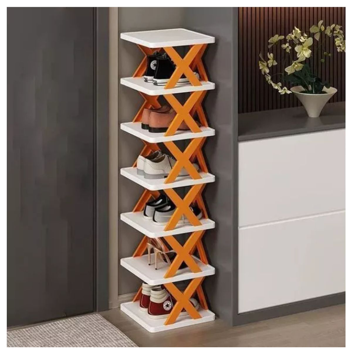 GENERICO - Organizador De Zapatos Plegable Zapateras de 6 Niveles