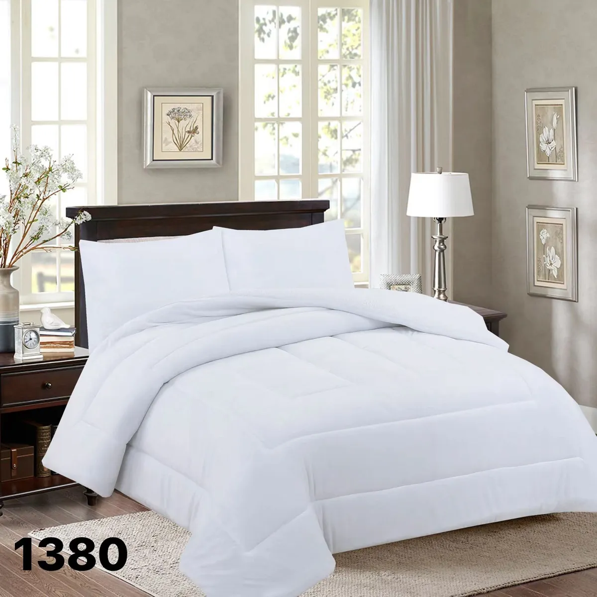 GENERICO - Cobertor Chiporro Invierno 2 Plazas - Blanco M1380