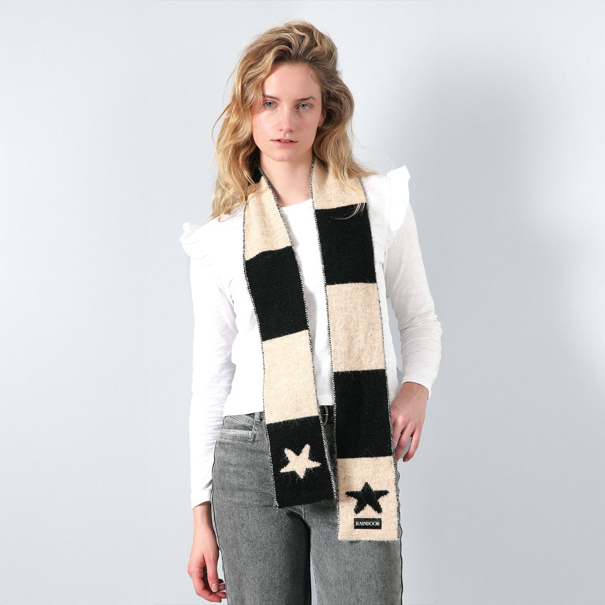RAINDOOR - Bufanda Mini Rayada Mujer Raindoor