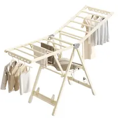 GENERICO - Tendedero Colgador De Ropa Plegable Acero
