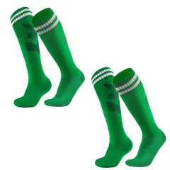 EINICIO - Calcetines De Fútbol A Rayas Para Niños Talla Media 2 Pares