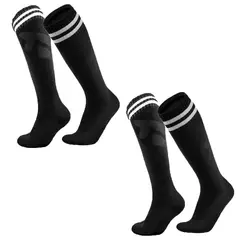 EINICIO - Calcetines De Fútbol A Rayas Para Niños Talla Media 2 Pares